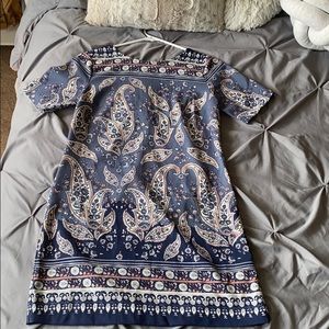 Abercrombie & Fitch navy blue/ floral dress